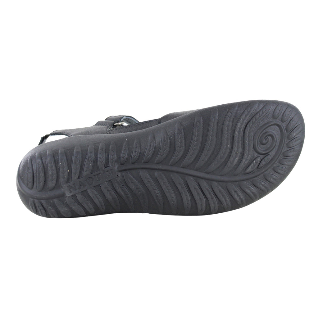 Women's Naot Nagoya Sandal EBONY/BLACK/WHITE 130212-NDV