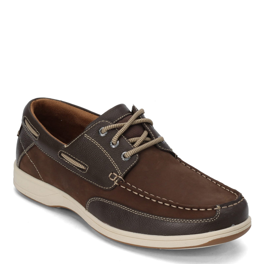 Men's Florsheim Lakeside Oxford Boat Shoe BROWN NUBUCK 13157-200