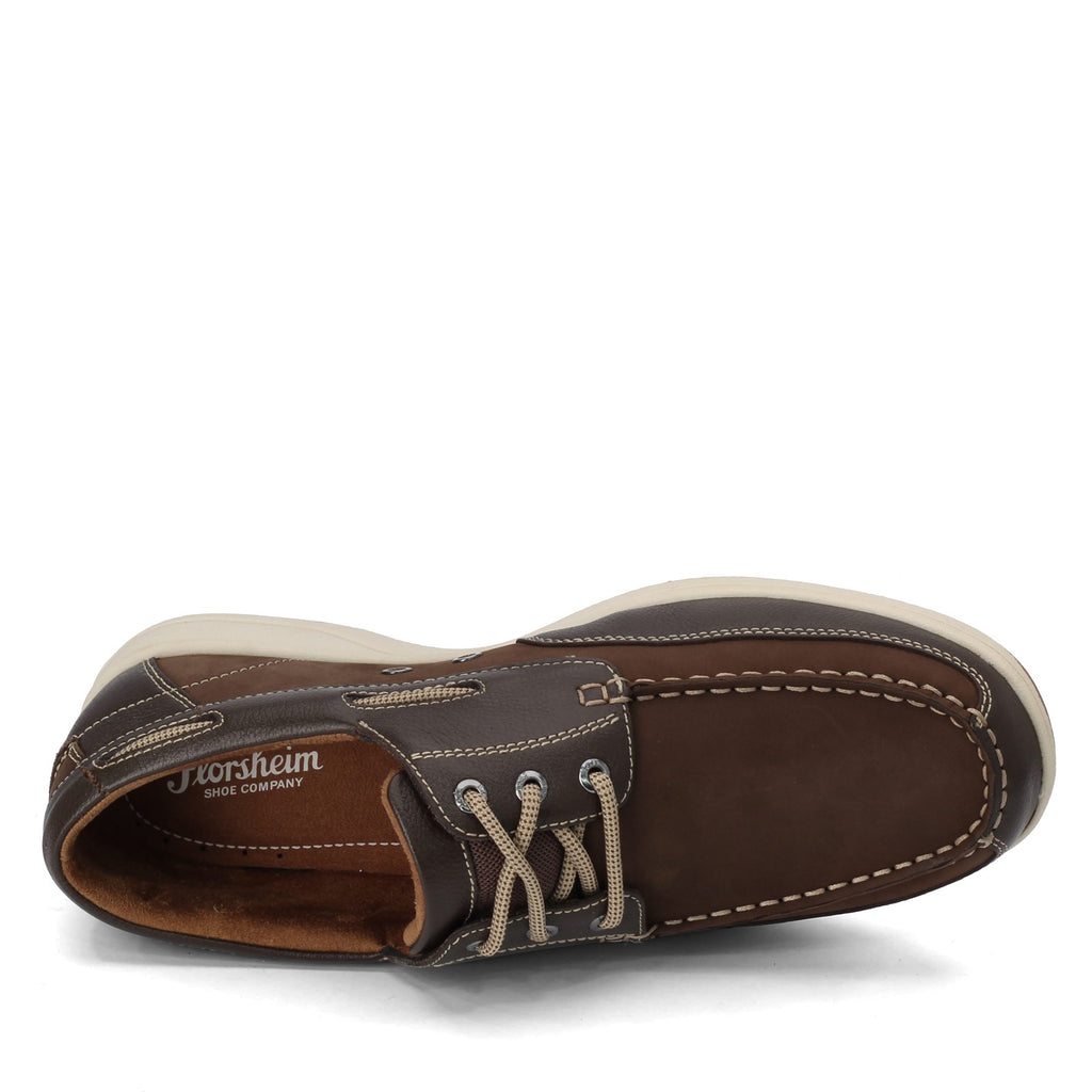 Men's Florsheim Lakeside Oxford Boat Shoe BROWN NUBUCK 13157-200