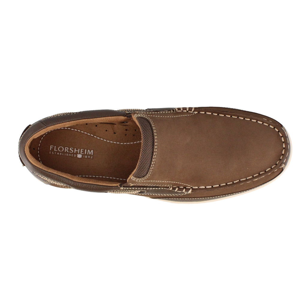 Men's Florsheim Lakeside Slip-On BROWN NUBUCK 13158-200