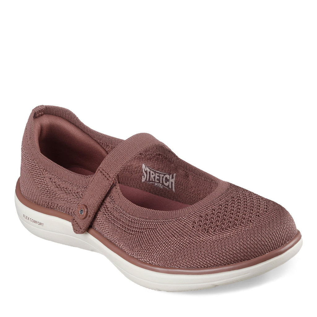 Women's Skechers On-the-GO Flex Radiant - Sweet Pea Mary Jane ROSE 138480-DKRS
