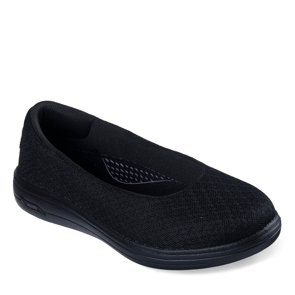 Women's Skechers Arch Fit Inspire - Aubrey Flat BLACK 138902-BBK