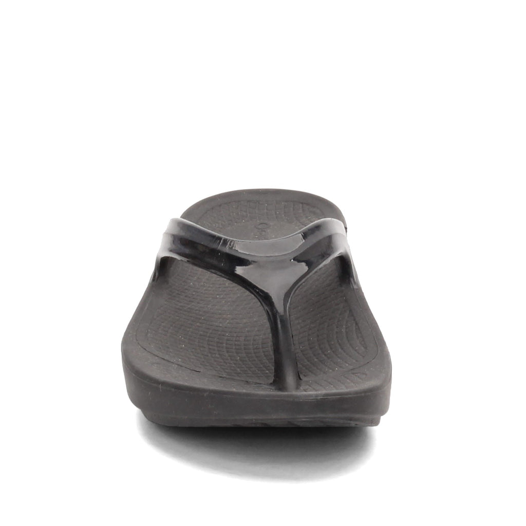 Women's Oofos OOlala Sandal BLACK PATENT 1400-BLKBLK
