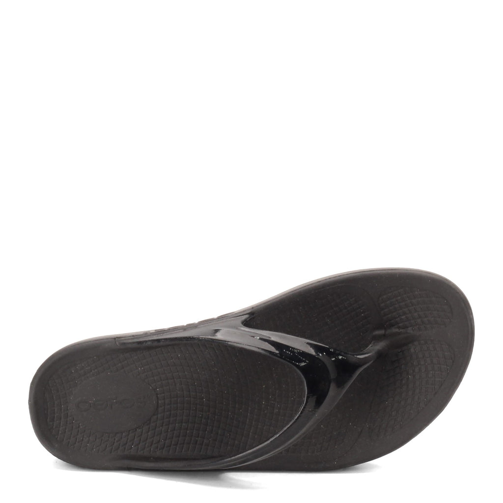Women's Oofos OOlala Sandal BLACK PATENT 1400-BLKBLK