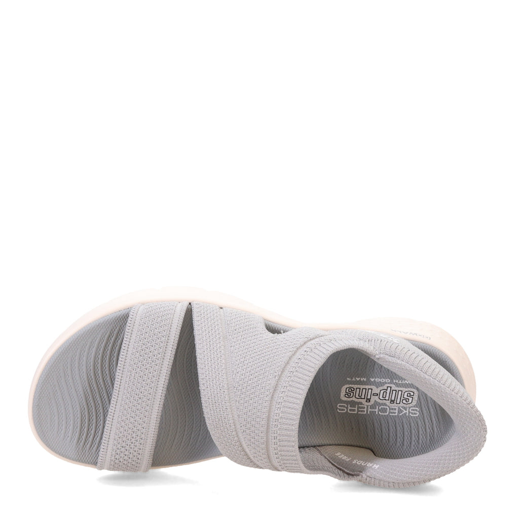 Women's Skechers Slip-ins: GO WALK Flex Sandal - Enticing Sandal GREY 141482-GRY