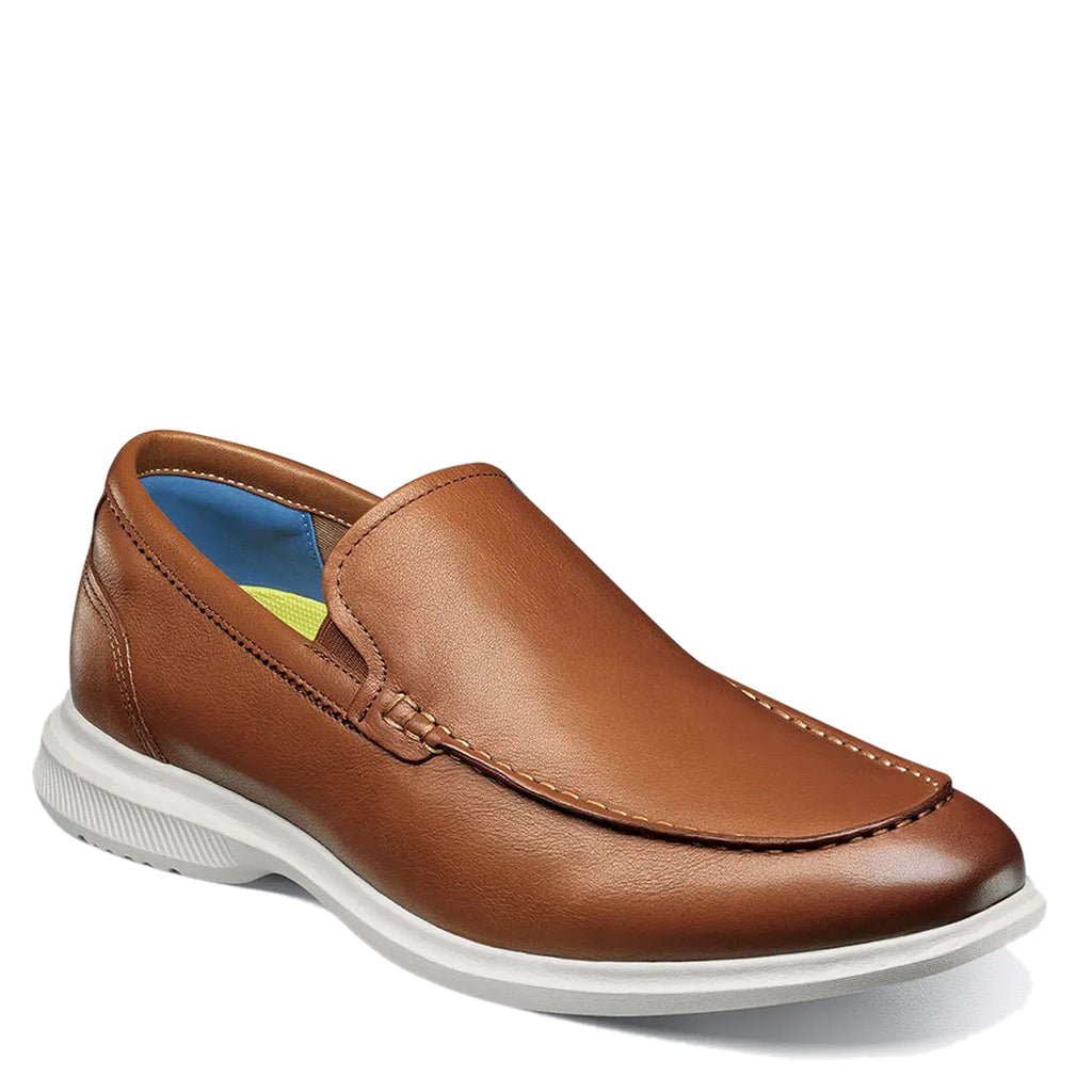 Men's Florsheim Hamptons Moc Toe Venetian Loafer COGNAC 14397-221