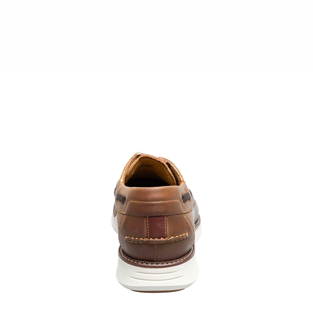 Men's Florsheim Launch Moc Toe Boat Shoe BROWN CRAZYHORSE 14458-215
