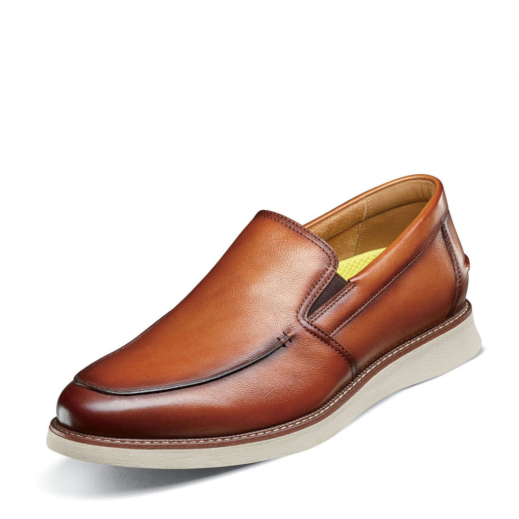 Men's Florsheim Launch Moc Toe Venetian Slip-On COGNAC 14460-229