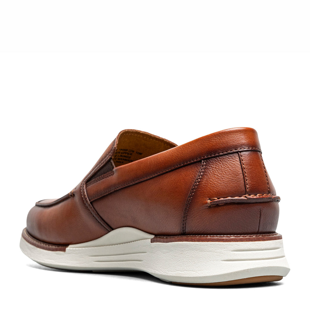 Men's Florsheim Launch Moc Toe Venetian Slip-On COGNAC 14460-229
