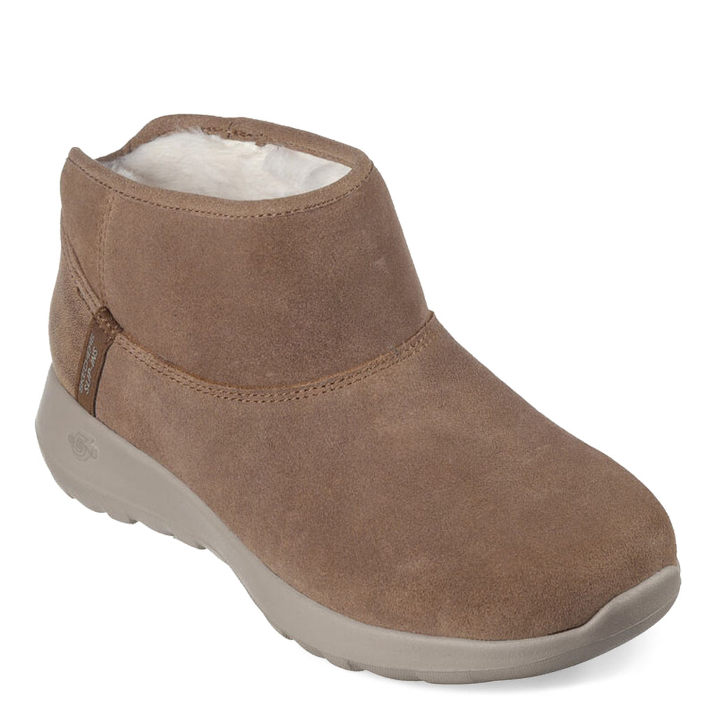 Women's Skechers Skechers Slip-ins On-the-GO Joy Always Cozy Boot CHESTNUT 144801-CSNT
