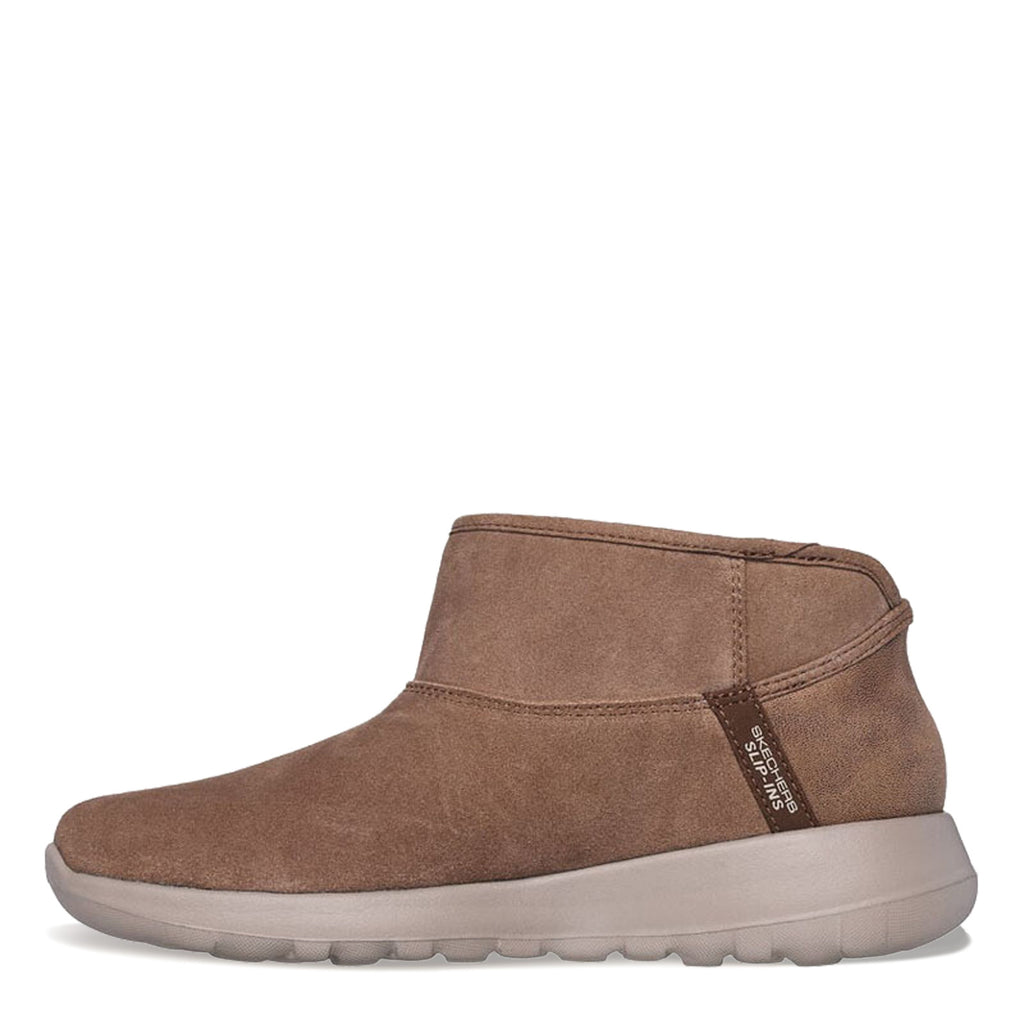 Women's Skechers Skechers Slip-ins On-the-GO Joy Always Cozy Boot CHESTNUT 144801-CSNT