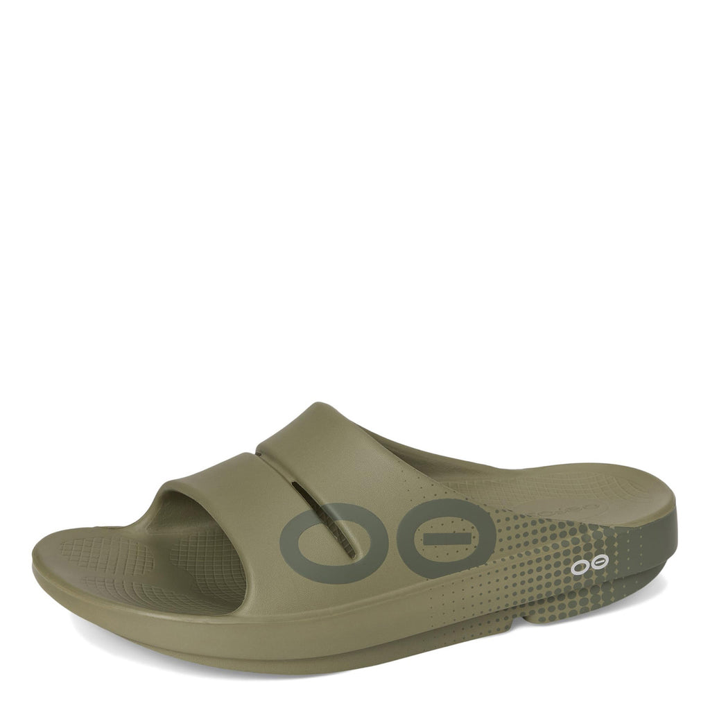 Men's OOFOS OOahh Sport Slide FOLIAGE 1500-MATRIXFOLI