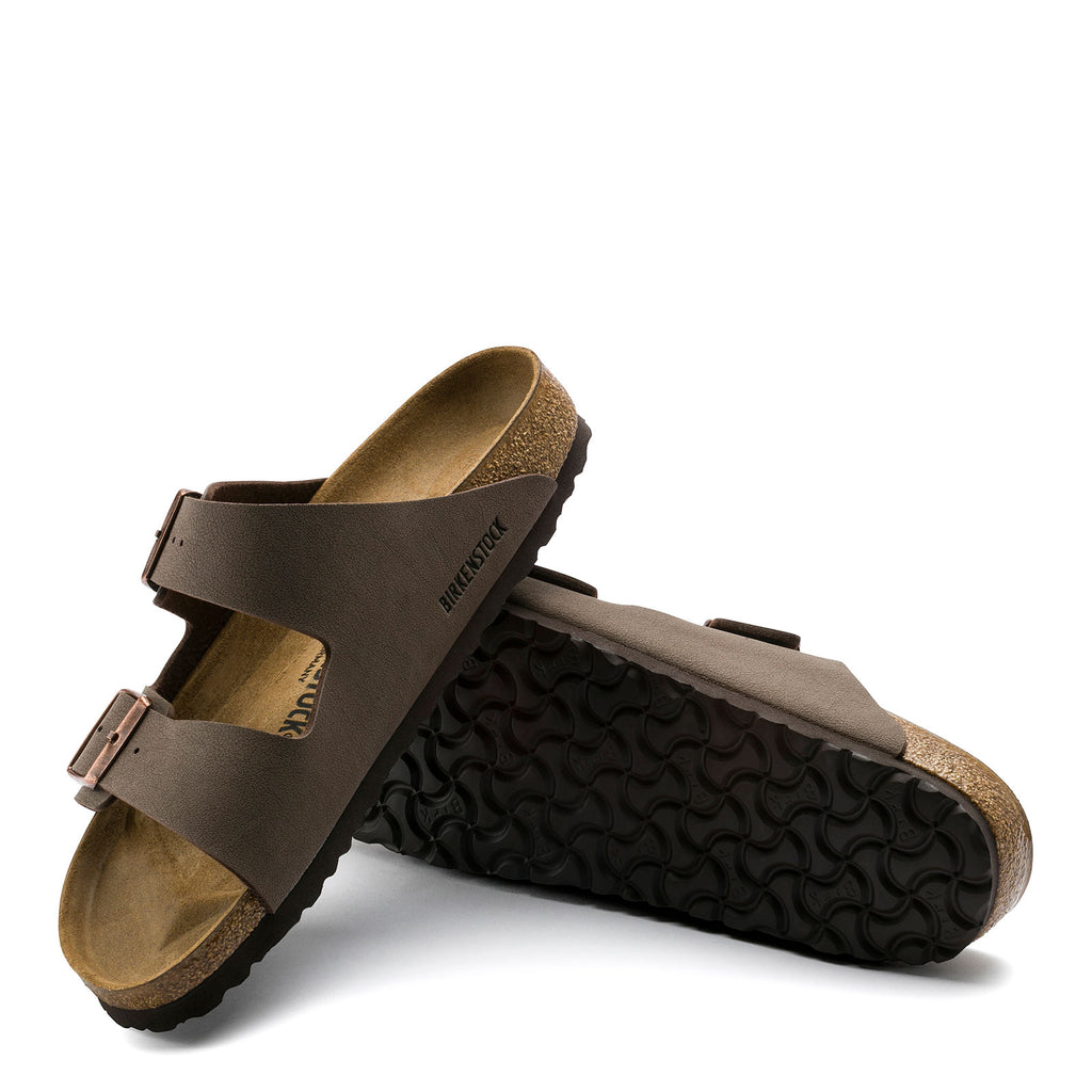 Women's Birkenstock Arizona Birkibuc Sandal - Regular Fit MOCHA BIRKIBUC 151181 R