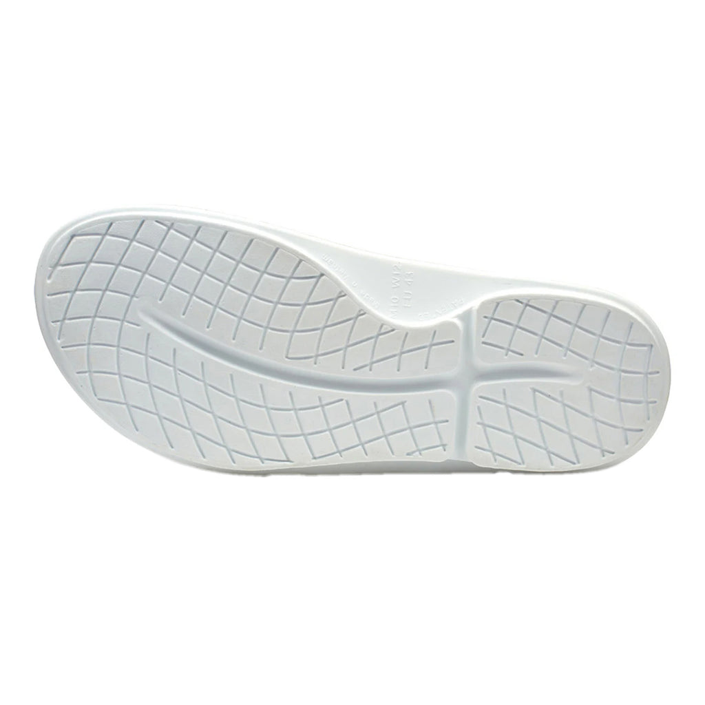 Men's Oofos OOahh Sport Sandal WHITE 1550-WHITE
