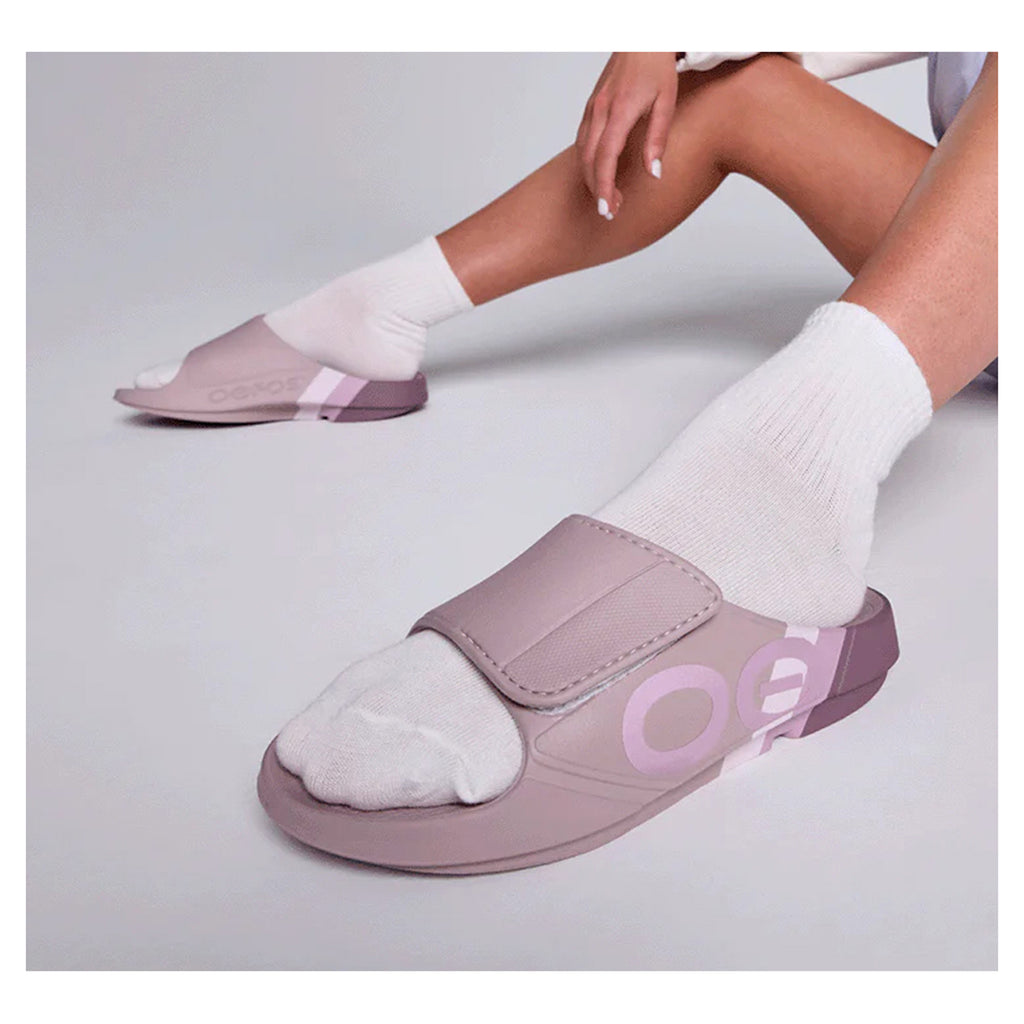 Women's OOfos OOahh Sport Flex Limited Sandal ORCHID 1553-ORCHIDRALL