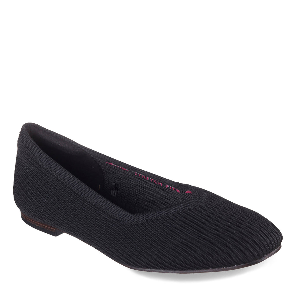 Women's Skechers Cleo Square - Blissful Soul Flat BLACK 159126-BBK