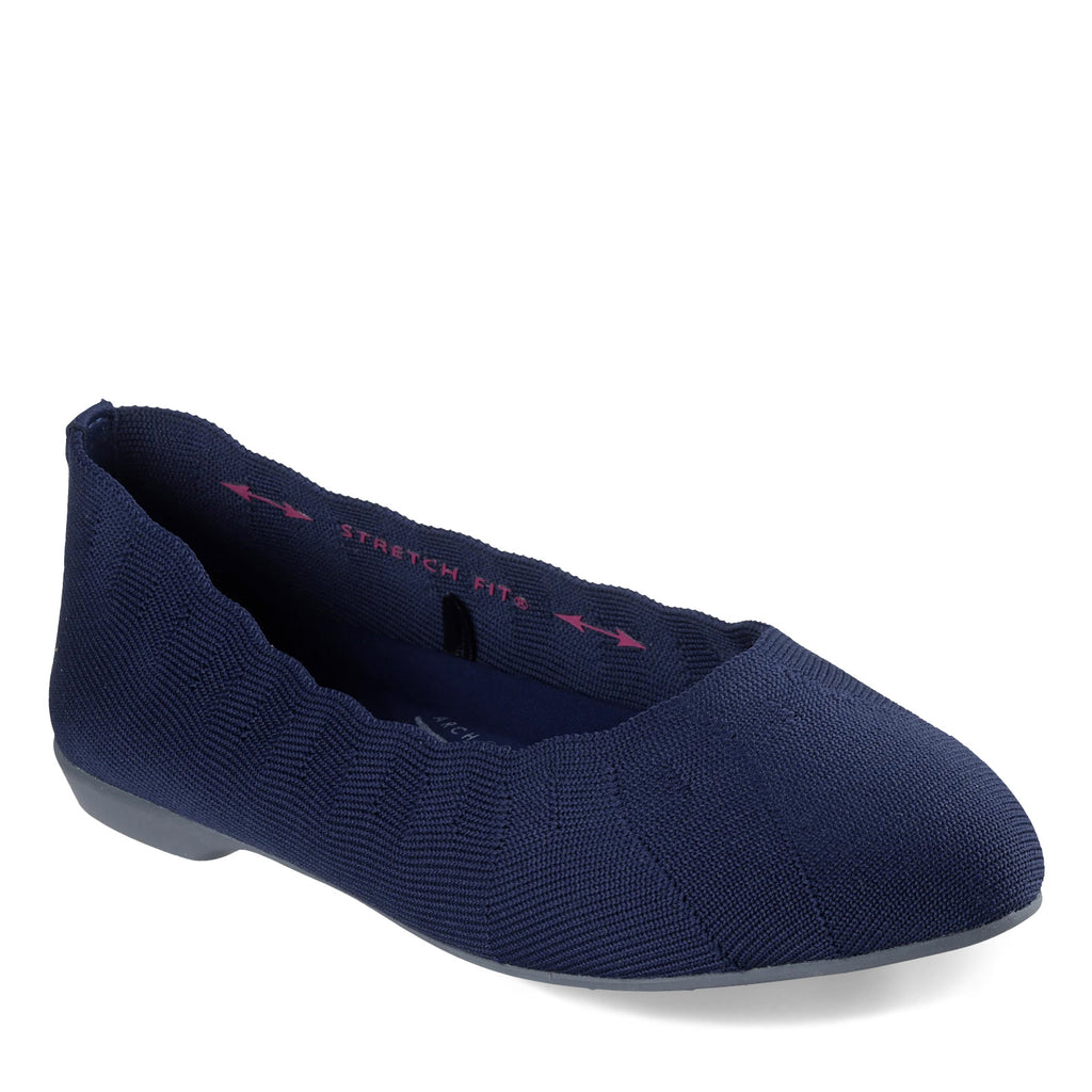 Women's Skechers Cleo Style Flat NAVY 159273-NVY