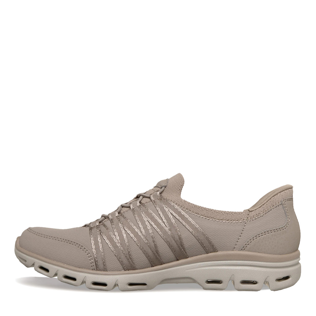 Women's Skechers Slip-ins: Glide-Step Comfort - Steady Grace Sneaker TAUPE 159547-TPE