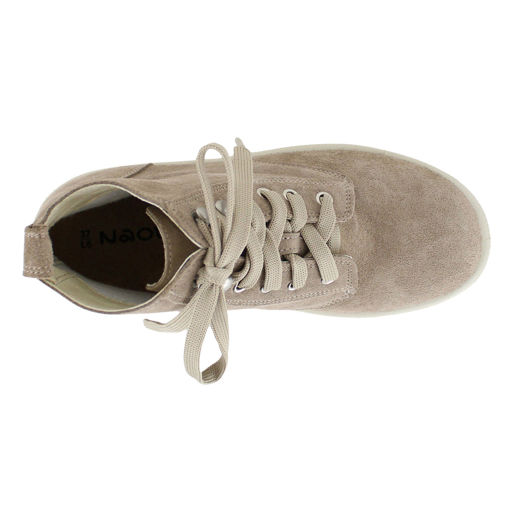 Women's Naot Canoe Boot ALMOND SUEDE 161001-EE1