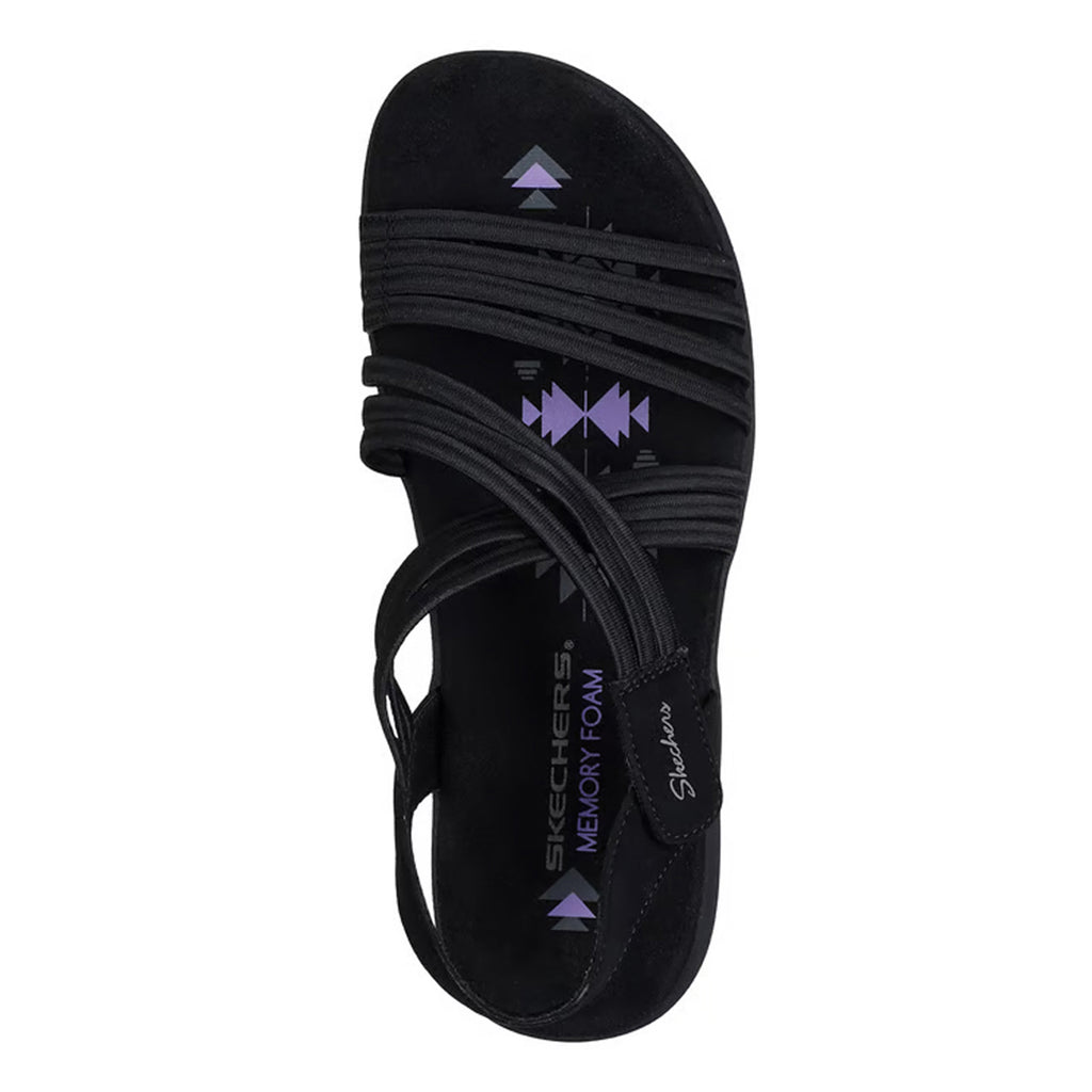 Women's Skechers Reggae Slim - Sunnyside 2.0 Sandal BLACK 164036-BBK