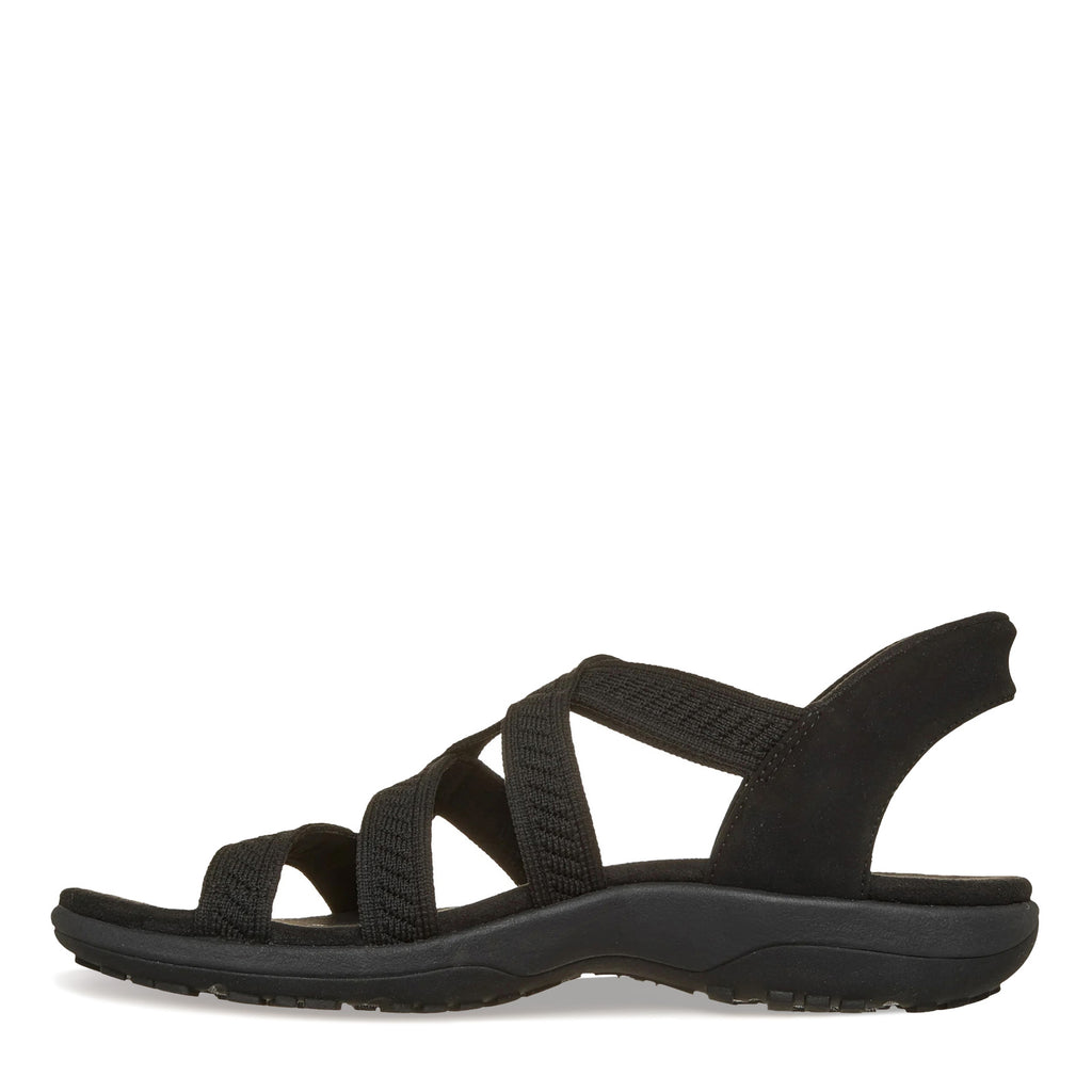 Women's Skechers Slip-ins: Reggae Slim Sandal BLACK 164038-BBK