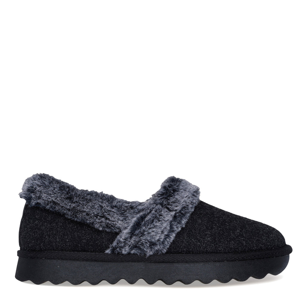 Women's Skechers Cozy Up - Frosty Snuggles Slipper BLACK 169025-BBK