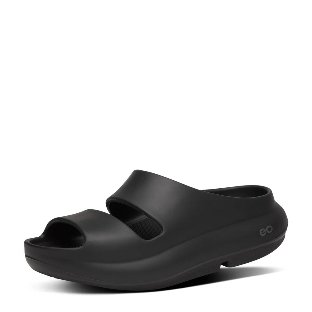 Women's OOfos OOyea Sandal BLACK 1700-BLACK