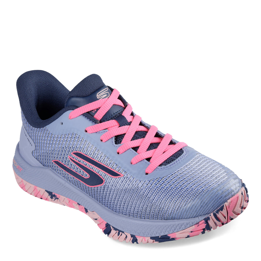 Women's Skechers Viper Court Pro 2.0 Pickleball Shoe GREY LAVENDER 172109-GYLV