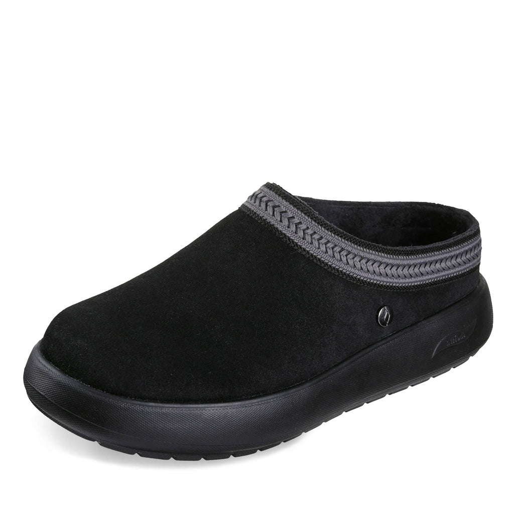 Women's Skechers Relaxed Fit: GO WALK Horizon - Lacey Clog BLACK /GREY 175335-BKGY