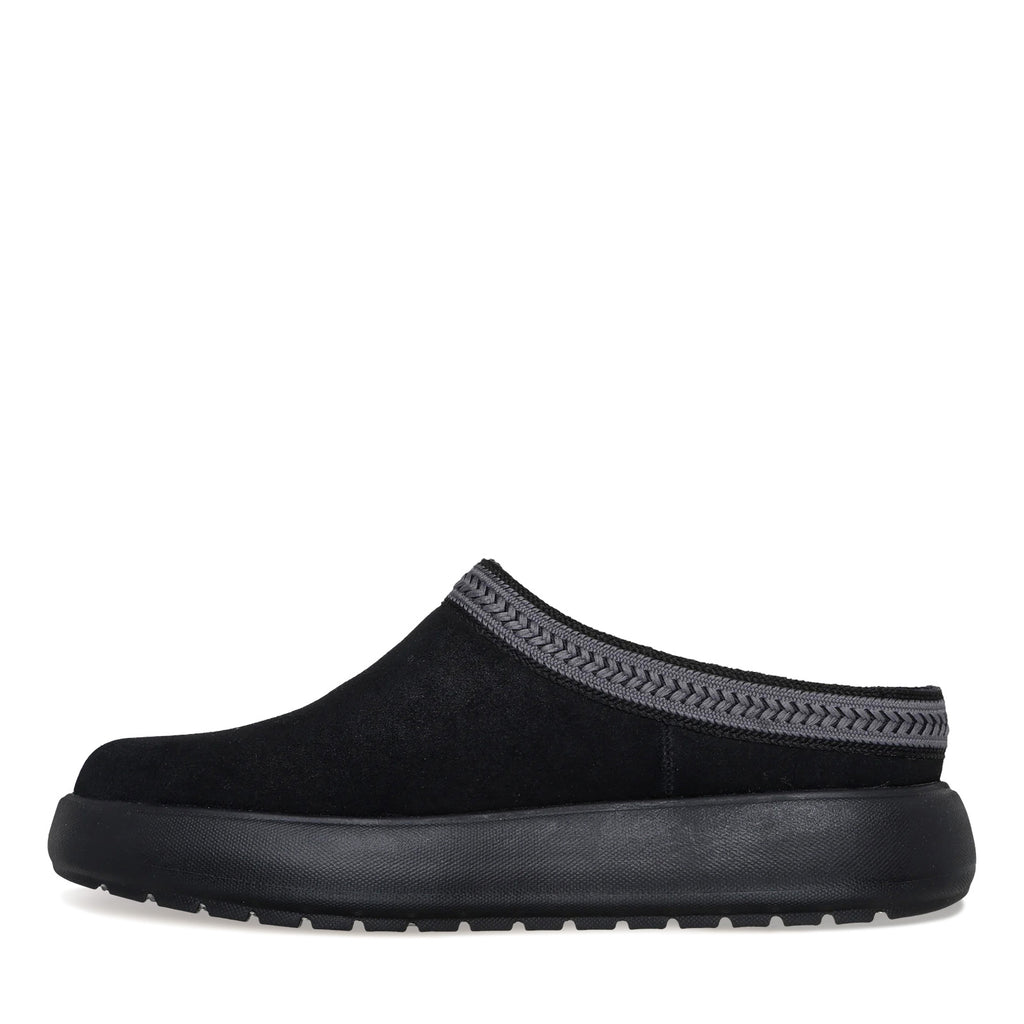 Women's Skechers Relaxed Fit: GO WALK Horizon - Lacey Clog BLACK /GREY 175335-BKGY