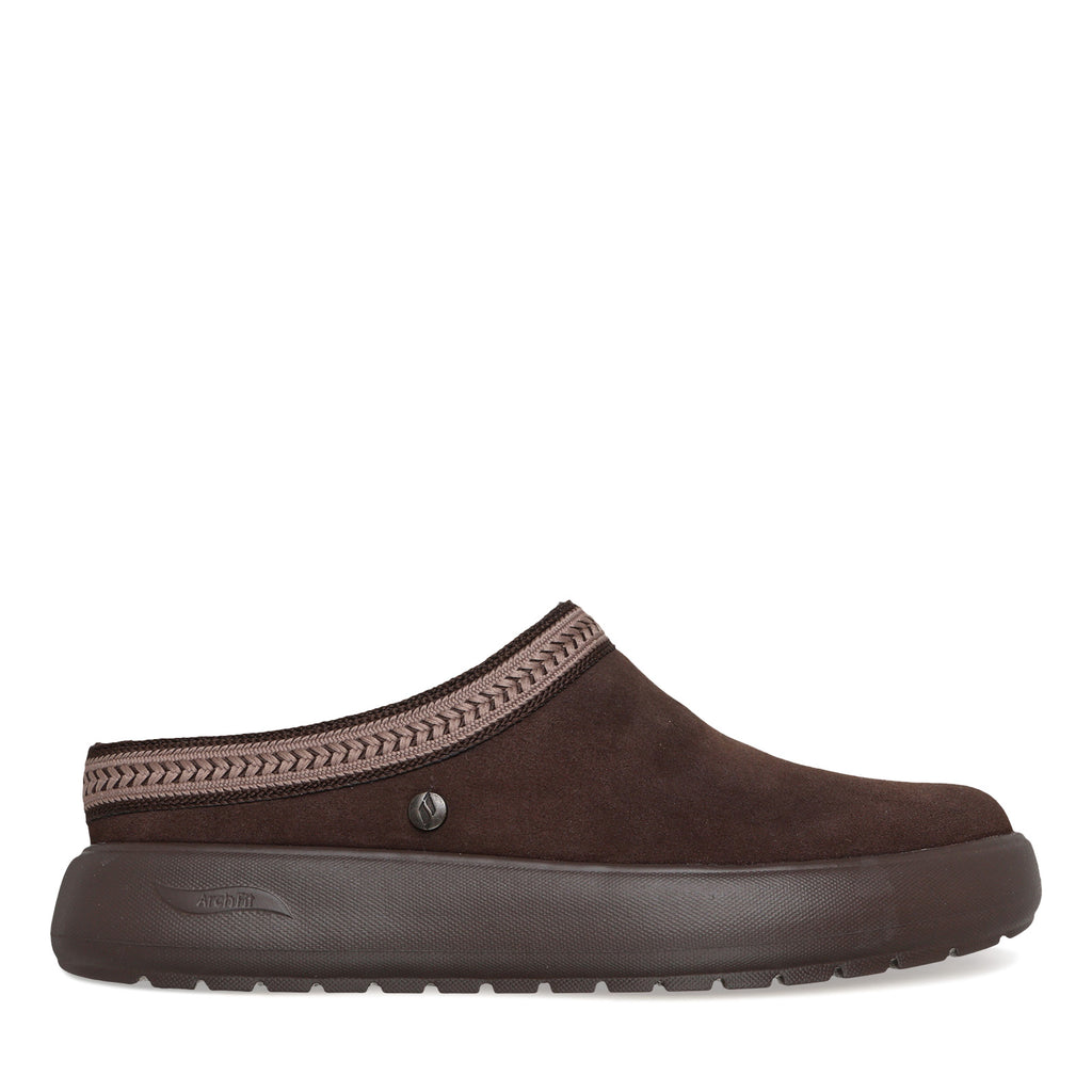 Women's Skechers Relaxed Fit: GO WALK Horizon - Lacey Clog CHOCOLATE 175335-CHOC