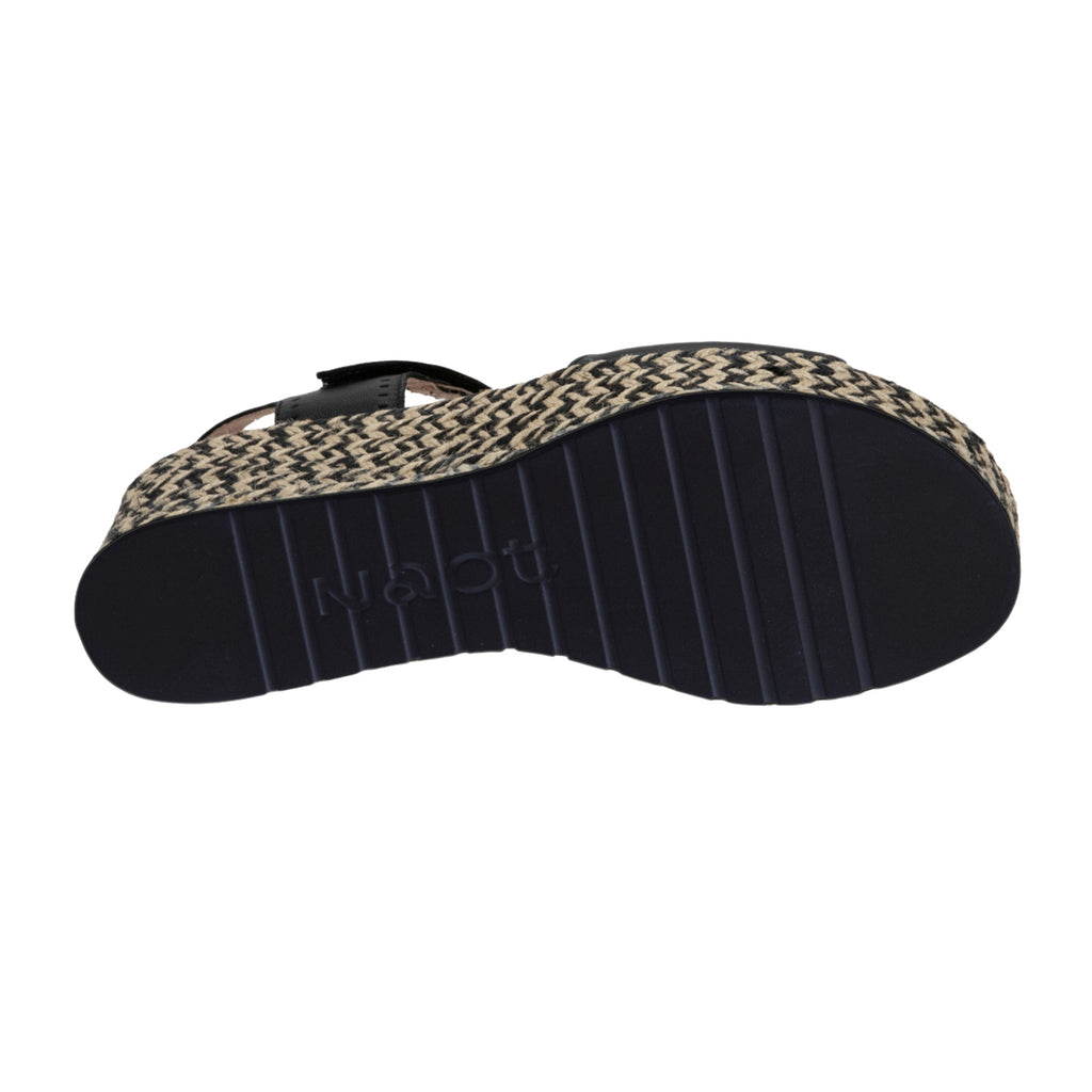 Women's Naot Blanes Sandal JET BLACK 177104-277