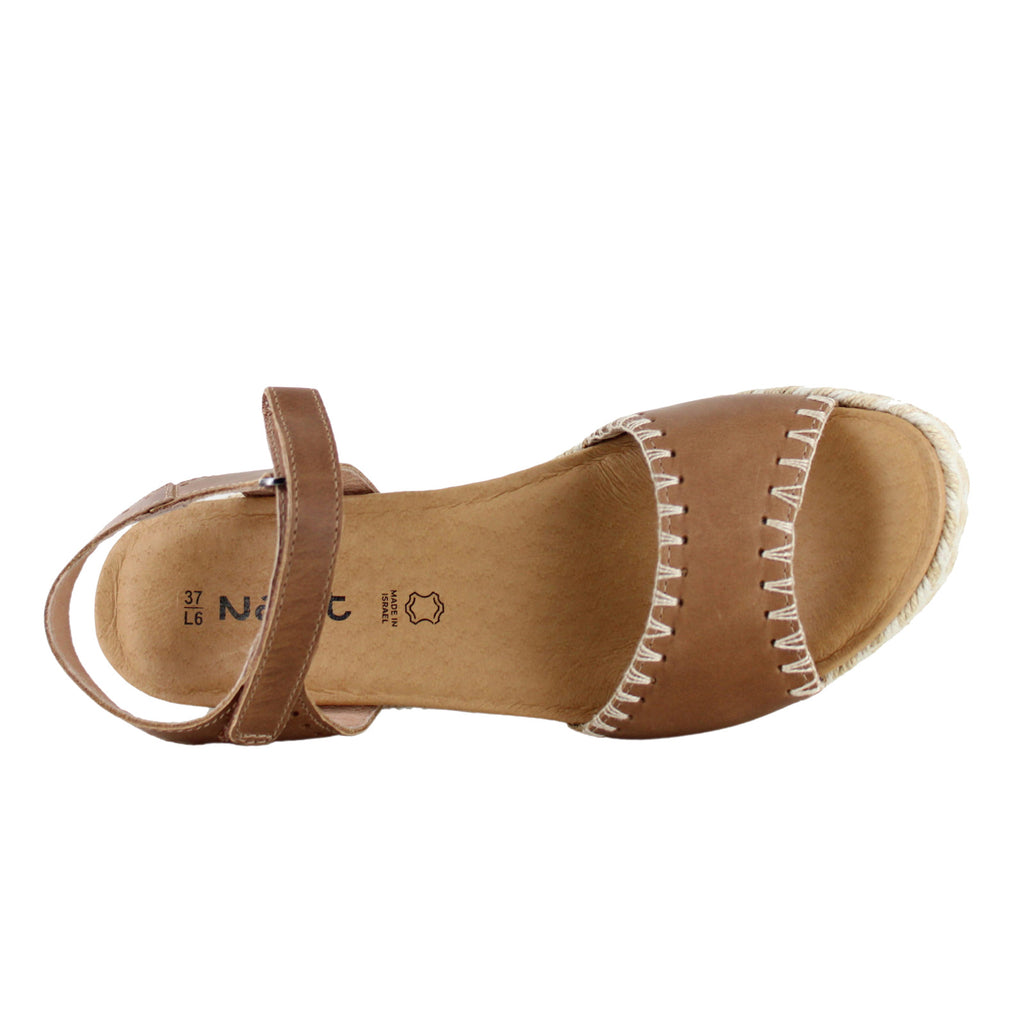 Women's Naot Blanes Sandal LATTE BROWN 177104-E69