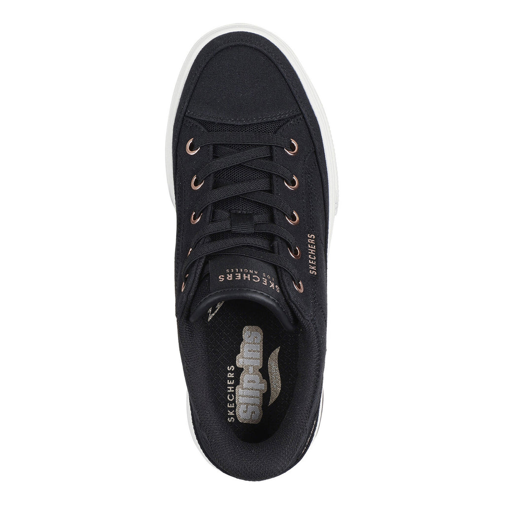 Women's Skechers Slip-ins: Arch Fit Arcade - See Ya There Sneaker BLACK 177197-BLK