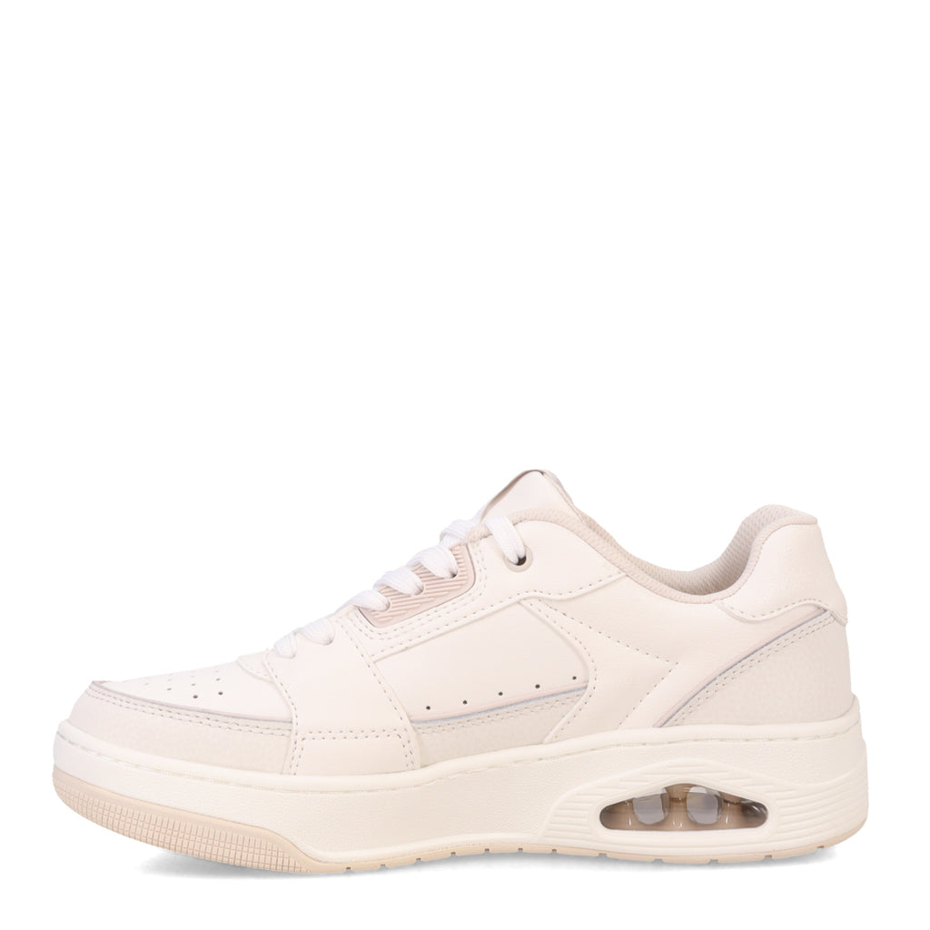 Women's Skechers Street Uno Court - Courted Style Sneaker WHITE 177710-WHT