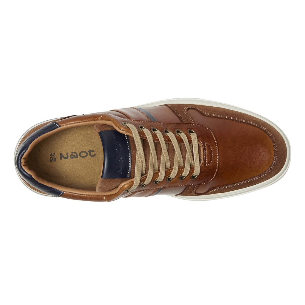 Men's Naot Swift Sneaker BROWN NAVY 180101-SCZ