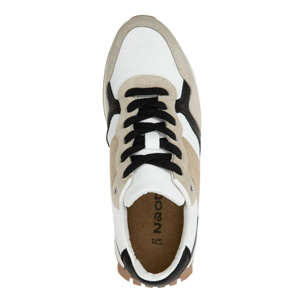 Women's Naot Sunset Sneaker GREY NEUTRAL BLACK 182104-NUA
