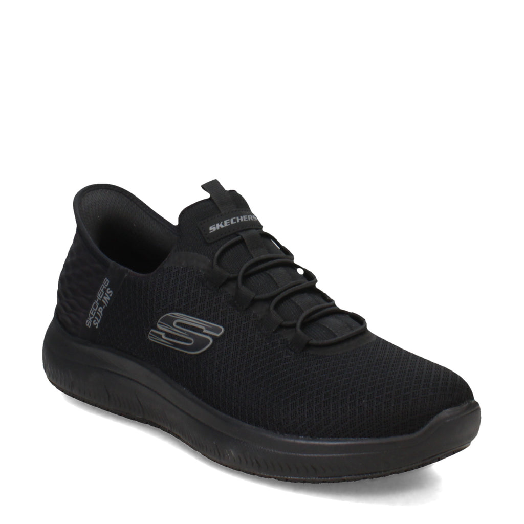 Men's Skechers Slip-Ins: Colsin SR Work Shoe BLACK/BLACK 200205-BBK