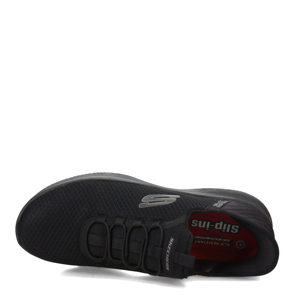 Men's Skechers Slip-Ins: Colsin SR Work Shoe BLACK/BLACK 200205-BBK
