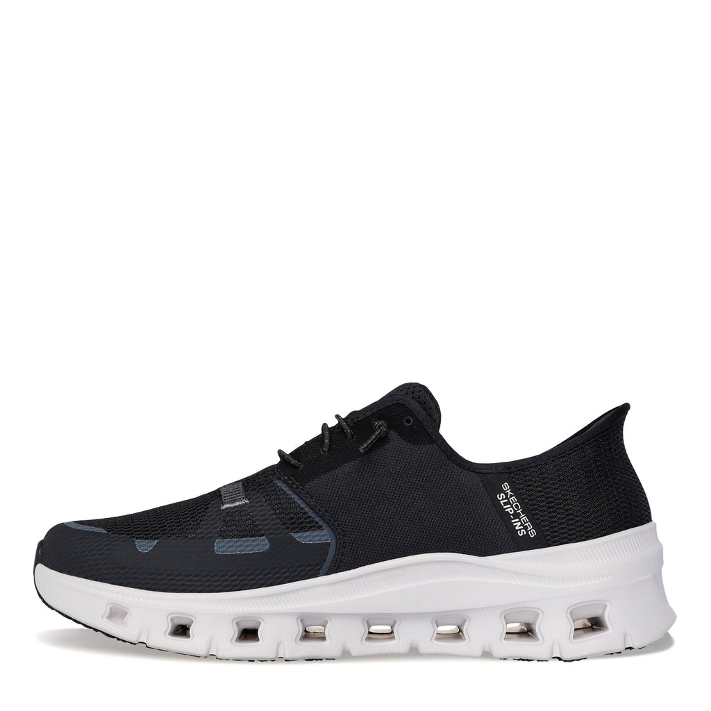 Men's Skechers Slip-ins Work Slip-Resistant: Glide-Step Pro Sneakers BLACK /GREY 200337-BKGY