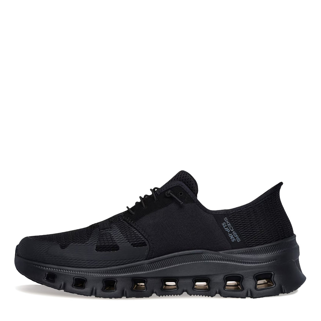 Men's Skechers Slip-ins Work Slip-Resistant: Glide-Step Pro Sneakers SOLID BLACK 200337-BLK