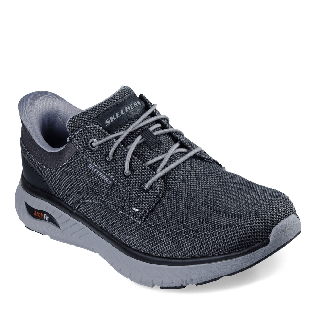 Men's Skechers Slip-ins Relaxed Fit: Arch Fit Crosser - Ruger Sneaker BLACK 205341-BLK