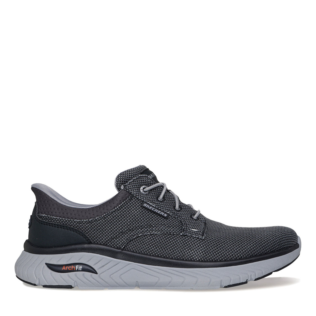 Men's Skechers Slip-ins Relaxed Fit: Arch Fit Crosser - Ruger Sneaker BLACK 205341-BLK