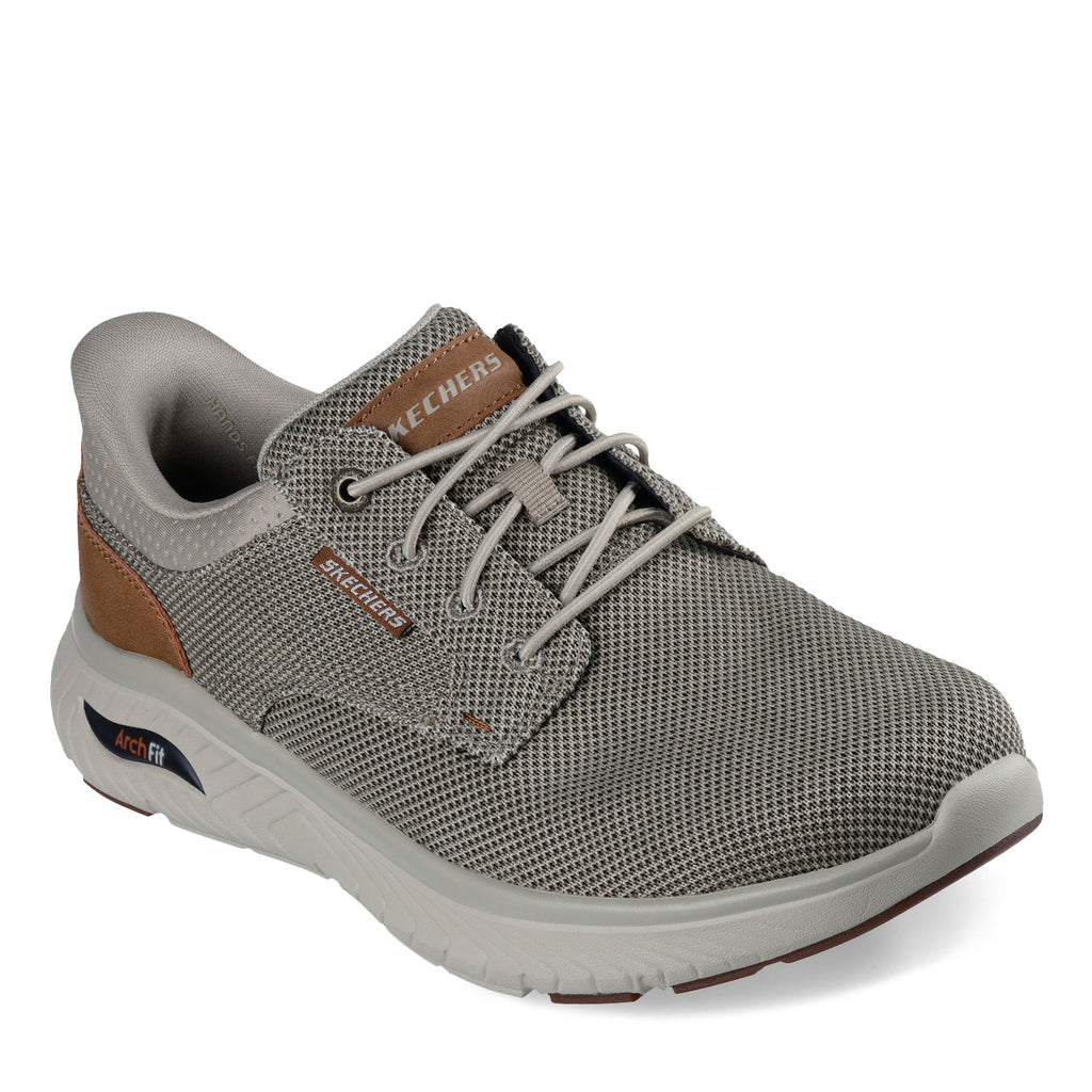 Men's Skechers Slip-ins Relaxed Fit: Arch Fit Crosser - Ruger Sneaker TAUPE 205341-TPE