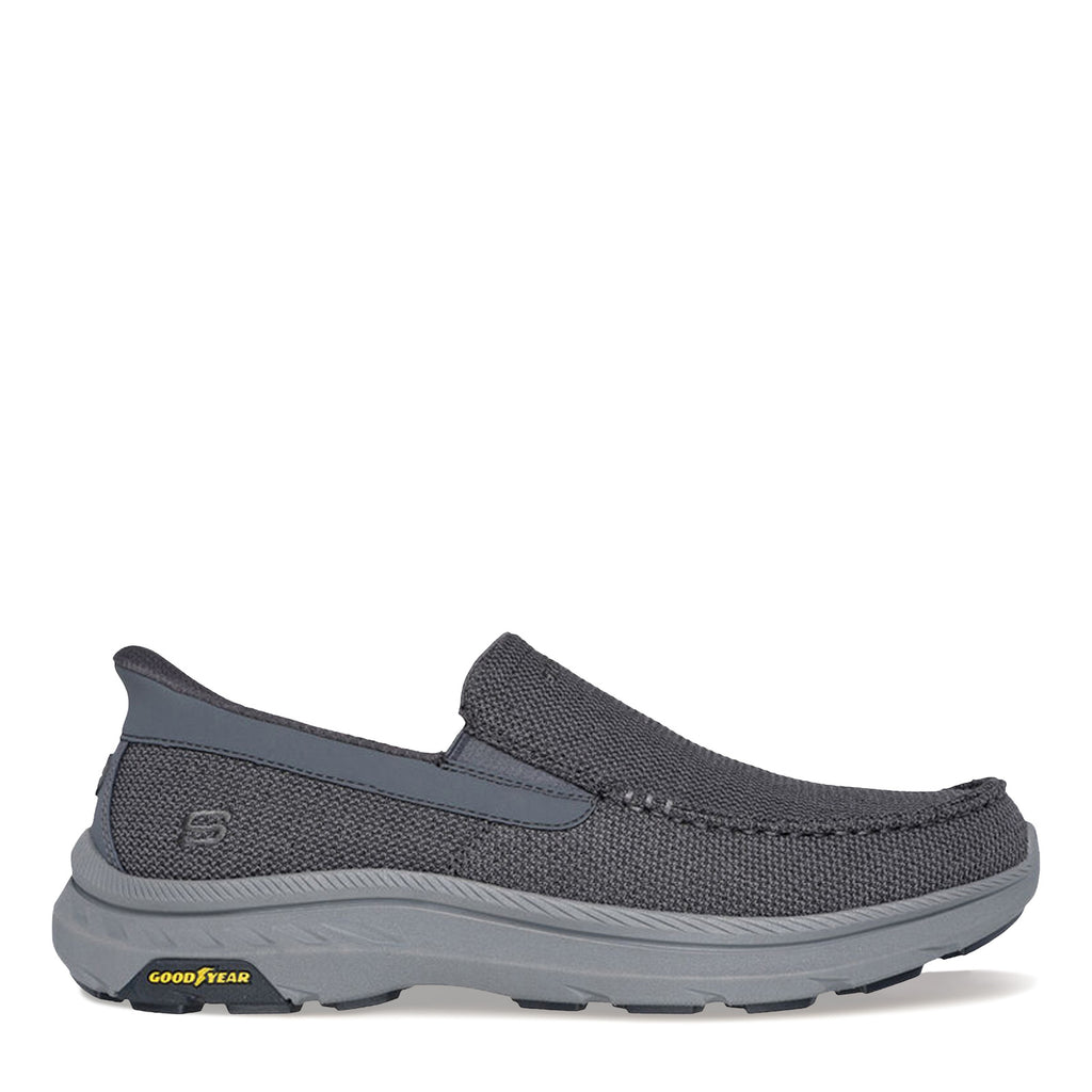 Men's Skechers Slip-ins: Pollard - Wilfred Sneaker GRAY MESH 205451-GRY