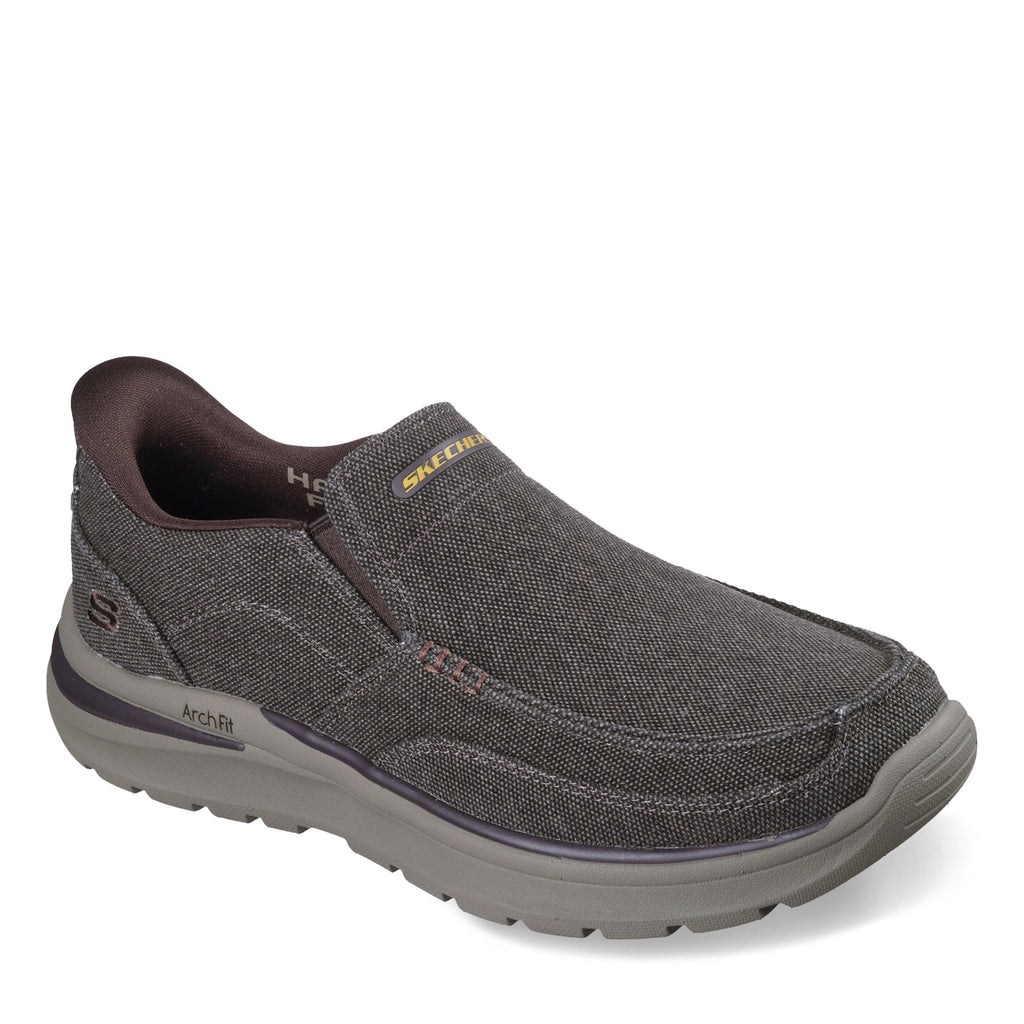 Men's Skechers Slip-ins: Arch Fit Superior - Talbert Sneaker - Wide Width CHOCOLATE 205490WW-CHOC