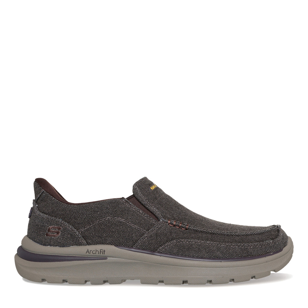Men's Skechers Slip-ins: Arch Fit Superior - Talbert Sneaker - Wide Width CHOCOLATE 205490WW-CHOC