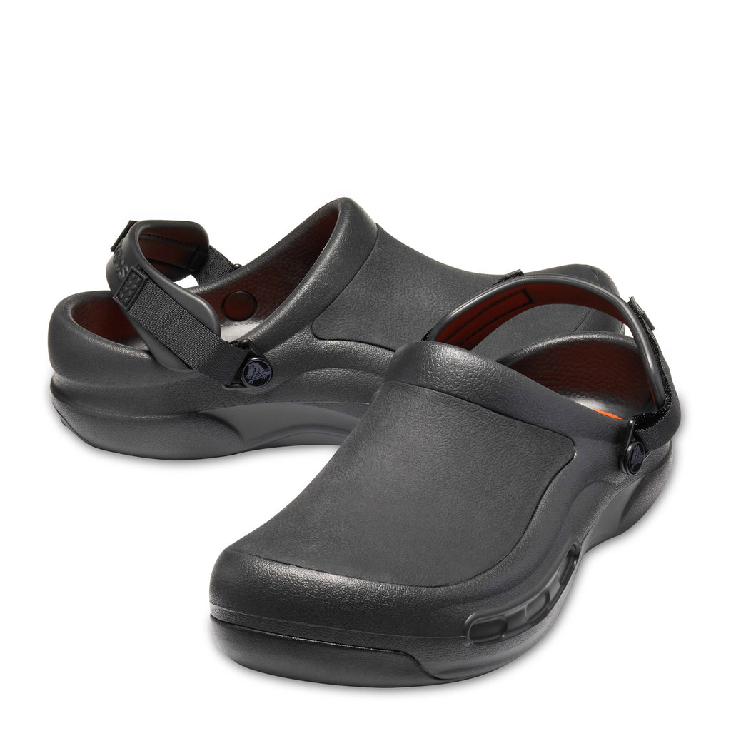 Unisex Crocs Bistro Pro LiteRide Work Clog BLACK 205669-001