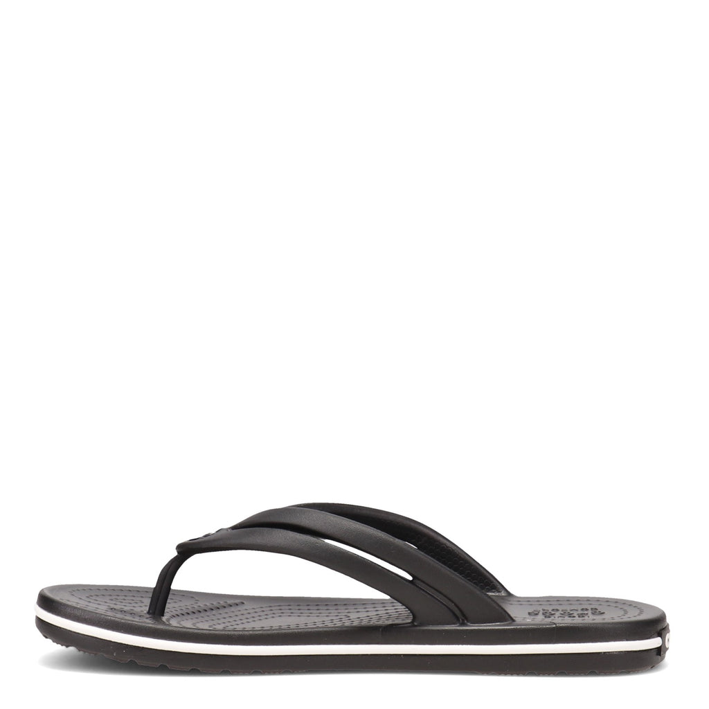 Women's Crocs Crocband Flip Sandal BLACK 206100-001