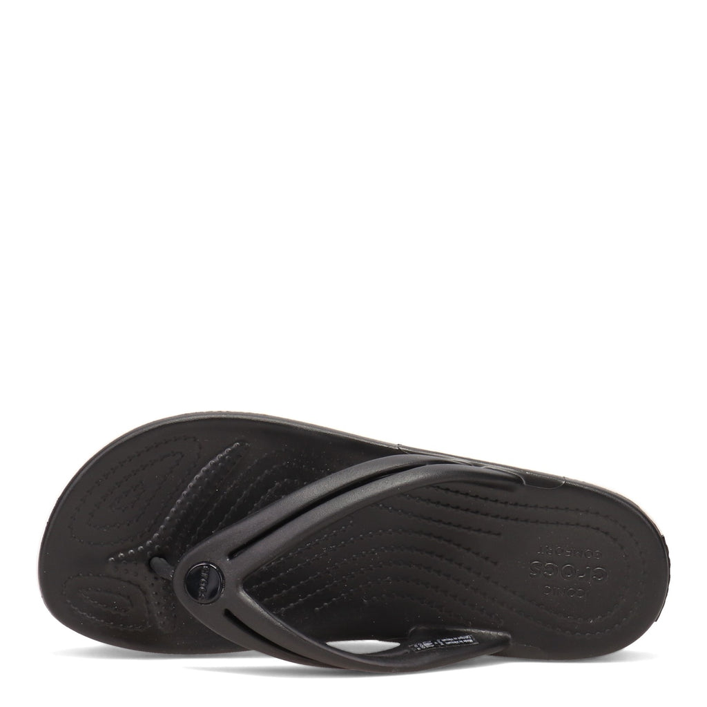 Women's Crocs Crocband Flip Sandal BLACK 206100-001